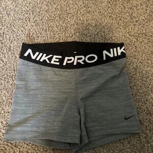 Grey Nike Pros Size Medium